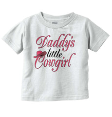 Little Cowgirl Infant Toddler T Shirt-Direct To Garment Print-Brisco Baby