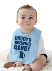 Brewing Buddy Infant Baby Bib-Direct To Garment Print-Brisco Baby