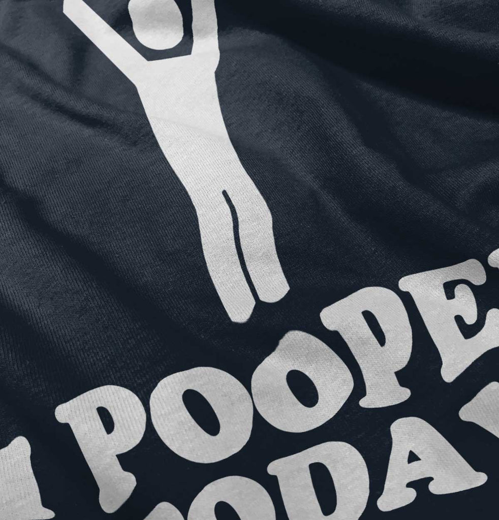 I Pooped Today Romper Bodysuit-Direct To Garment Print-Brisco Baby