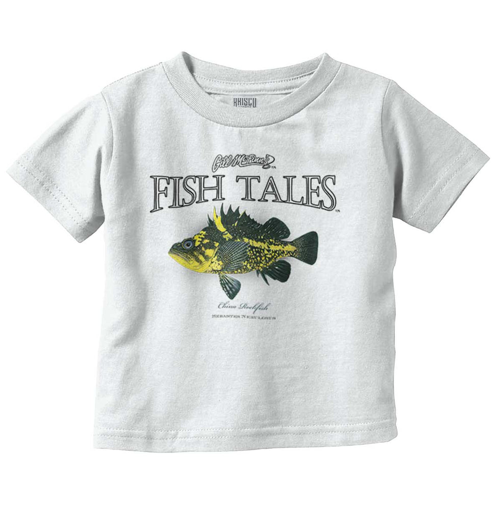 China Rockfish Infant Toddler T Shirt-Direct To Garment Print-Brisco Baby