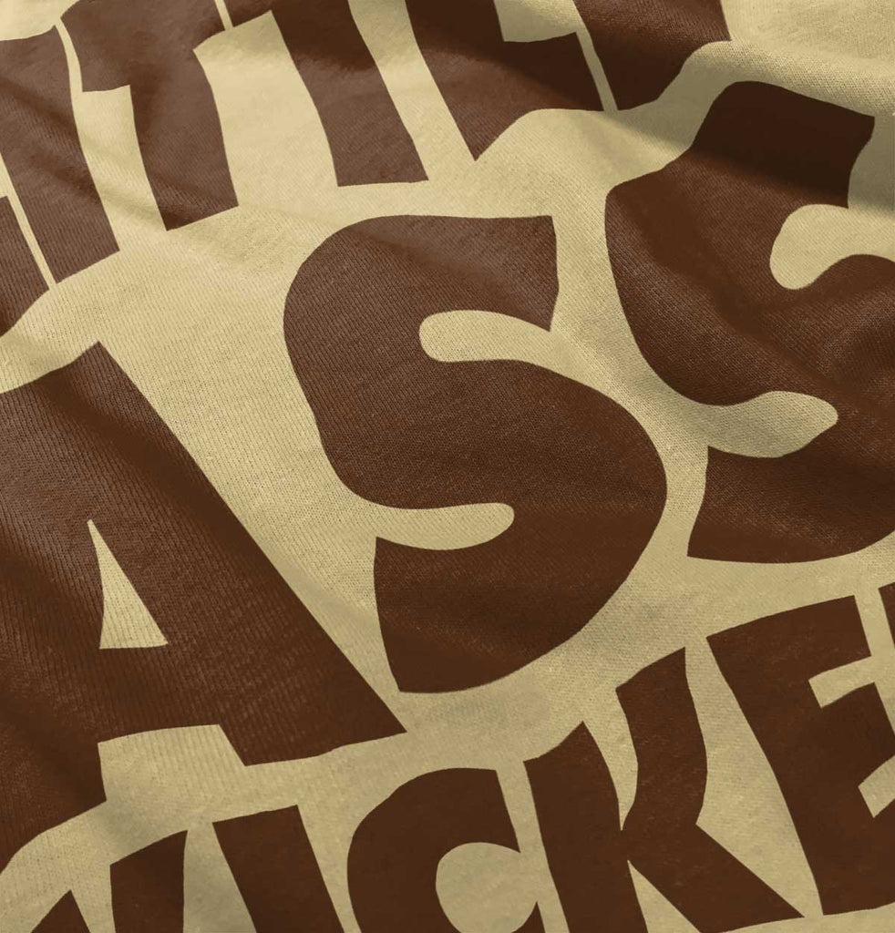 Little Ass Kicker Romper Bodysuit-Direct To Garment Print-Brisco Baby