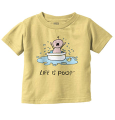 Crying Bath Infant Toddler T Shirt-Direct To Garment Print-Brisco Baby