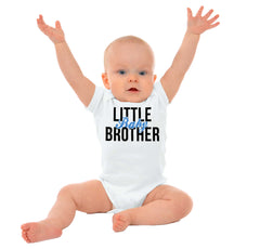 Little Baby Brother Romper Bodysuit-Direct To Garment Print-Brisco Baby