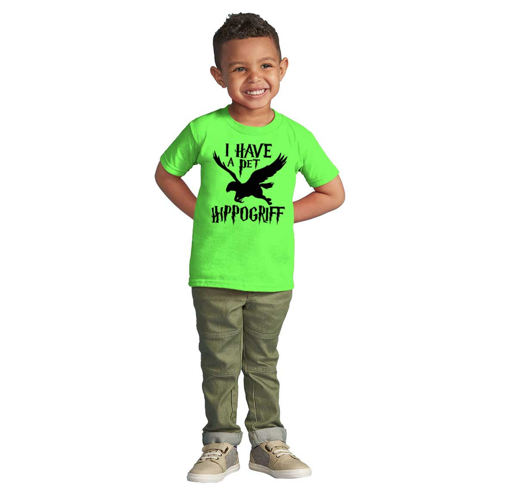 Pet Hippogriff Infant Toddler T Shirt-Direct To Garment Print-Brisco Baby