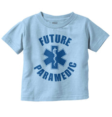 Future Paramedic Infant Toddler T Shirt-Direct To Garment Print-Brisco Baby