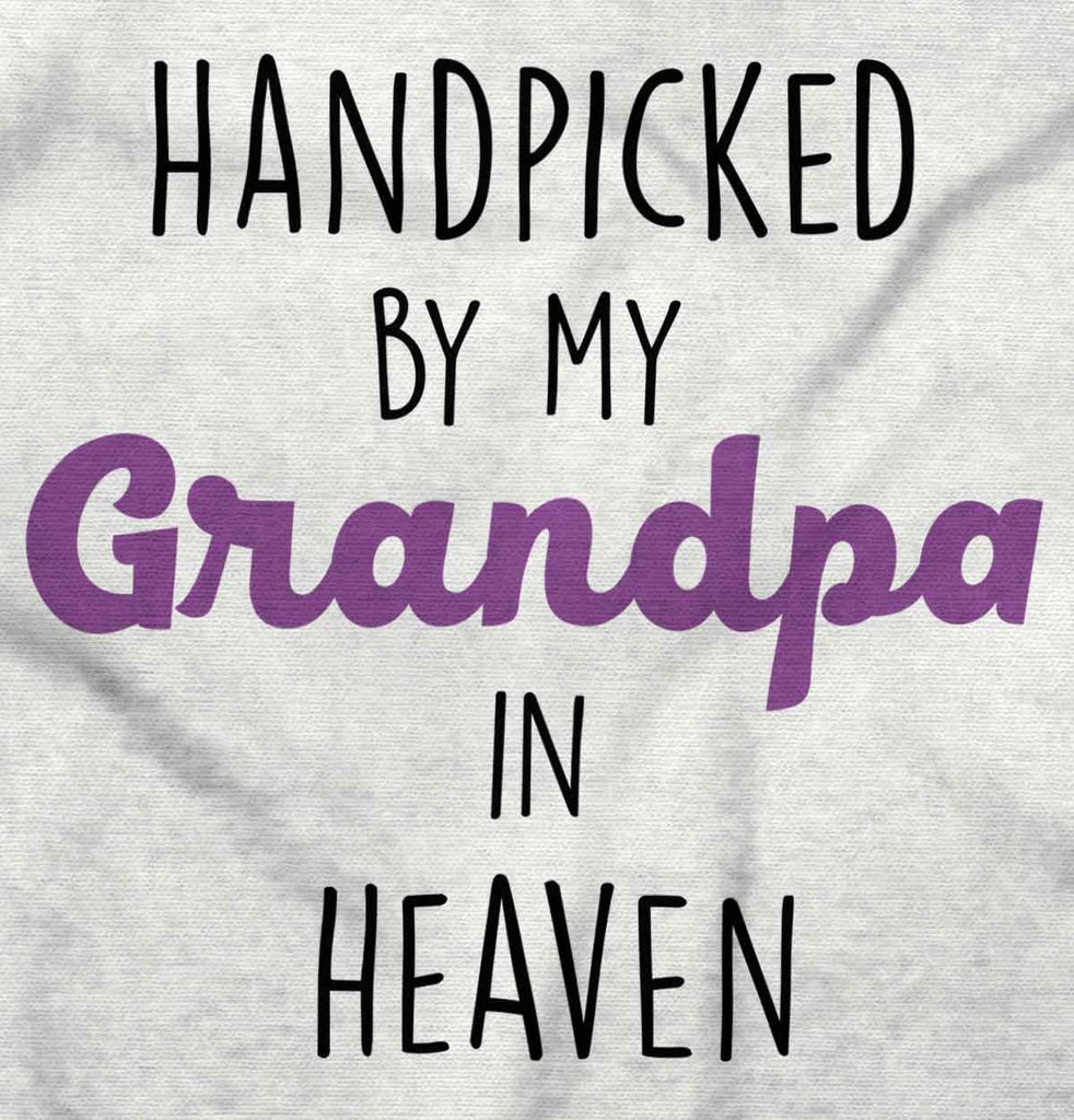 Handpicked By Grandpa Romper Bodysuit-Direct To Garment Print-Brisco Baby