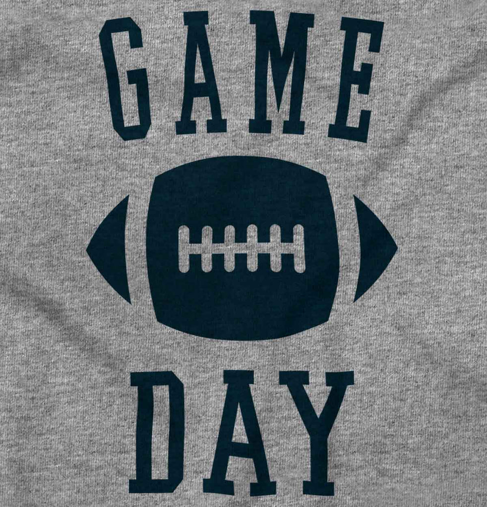 Game Day Toddler Football Jersey Tee-Direct To Garment Print-Brisco Baby