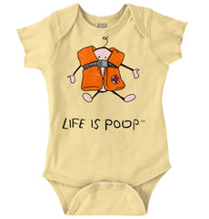 Baby Life Vest Romper Bodysuit-Direct To Garment Print-Brisco Baby