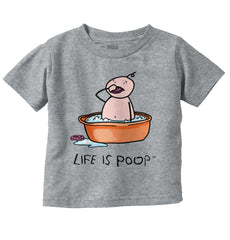 Eating Soap Infant Toddler T Shirt-Direct To Garment Print-Brisco Baby