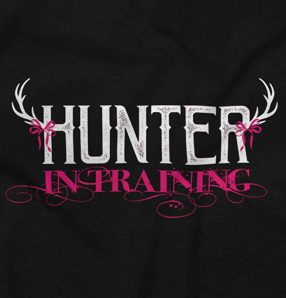Hunter Girl In Training Romper Bodysuit-Direct To Garment Print-Brisco Baby