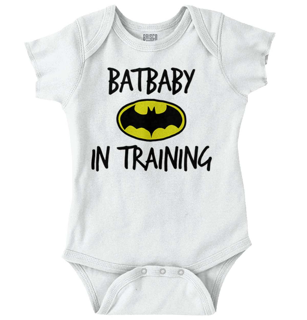 Batbaby Romper Bodysuit-Direct To Garment Print-Brisco Baby