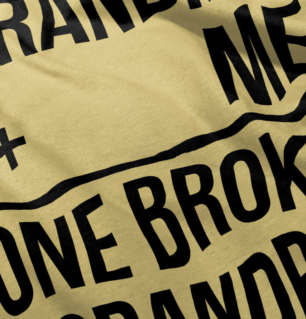 One Broke Grandpa Infant Toddler T Shirt-Direct To Garment Print-Brisco Baby