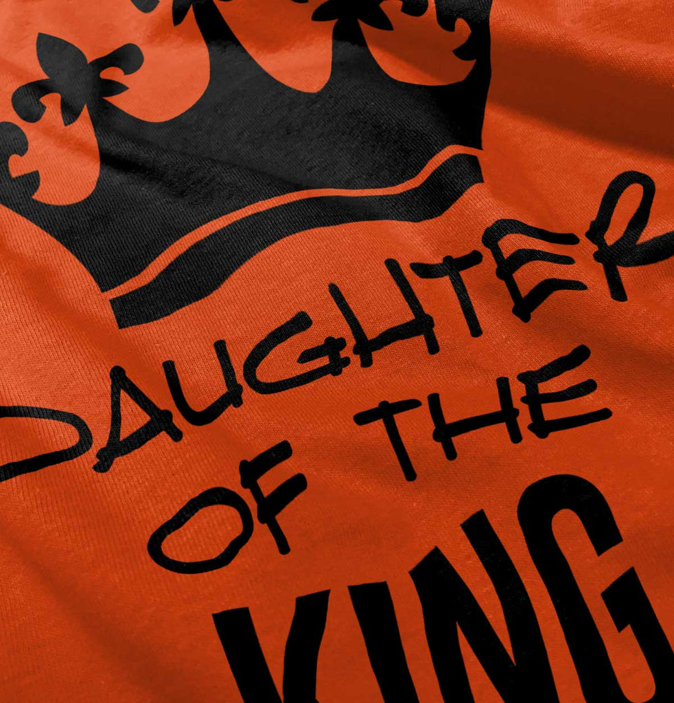 King's Daughter Romper Bodysuit-Direct To Garment Print-Brisco Baby