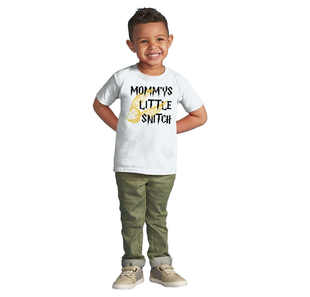Mommy's Little Snitch Infant Toddler T Shirt-Direct To Garment Print-Brisco Baby