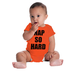 Nap So Hard Romper Bodysuit-Direct To Garment Print-Brisco Baby