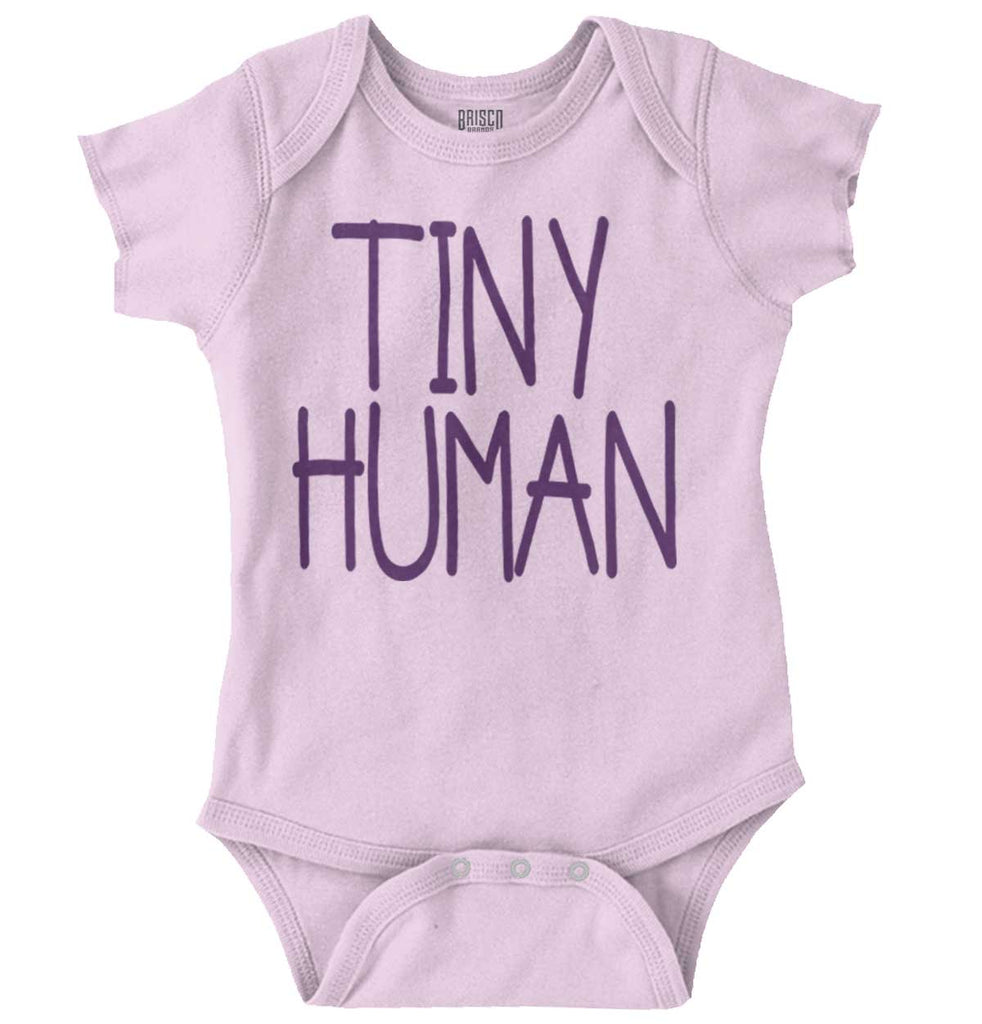 Tiny Human Romper Bodysuit-Direct To Garment Print-Brisco Baby