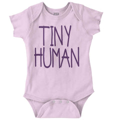 Tiny Human Romper Bodysuit-Direct To Garment Print-Brisco Baby