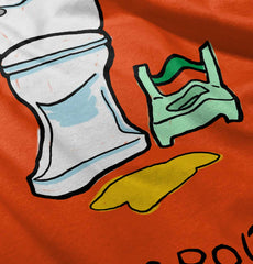 Potty Train Infant Toddler T Shirt-Direct To Garment Print-Brisco Baby