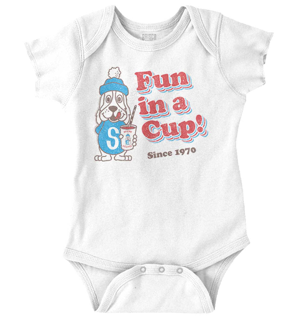 Fun In A Cup Romper Bodysuit-Direct To Garment Print-Brisco Baby