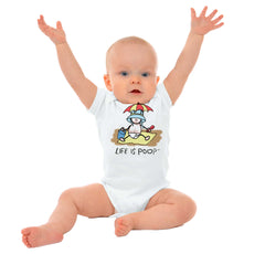 Beach Umbrella Romper-Direct To Garment Print-Brisco Baby