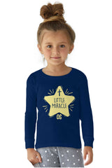 Little Miracle Solid Baby Pajama Top-Direct To Garment Print-Brisco Baby