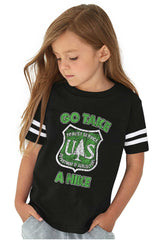 Go Take A Hike Toddler Football Jersey Tee-Direct To Garment Print-Brisco Baby