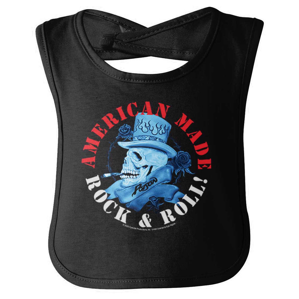 American Made Infant Baby Bib-Direct To Garment Print-Brisco Baby