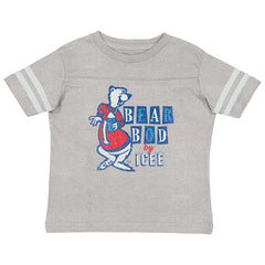 Bear Bod By Icee Toddler Football Jersey Tee-Direct To Garment Print-Brisco Baby