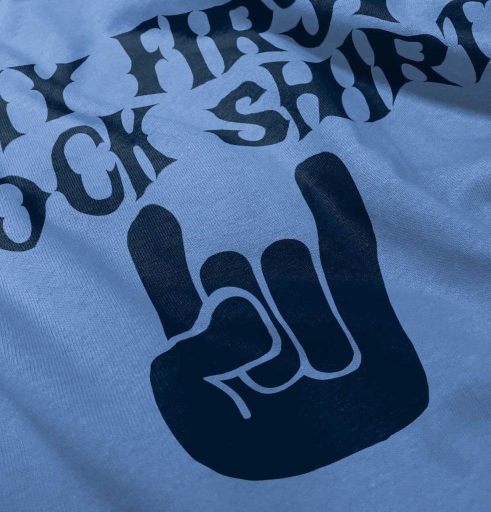 Rock Shirt Toddler Baseball-Direct To Garment Print-Brisco Baby