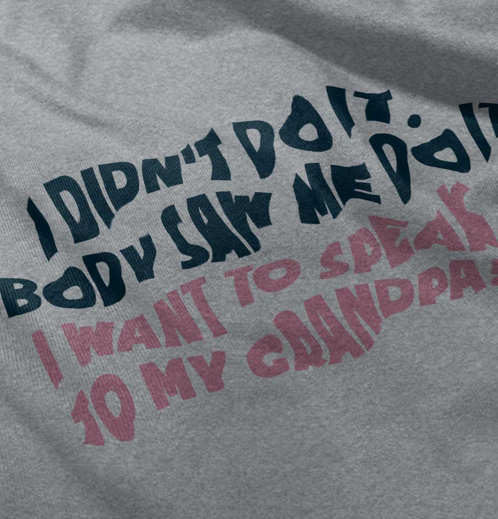 I Didn't Do It Raglan Romper Bodysuit-Direct To Garment Print-Brisco Baby