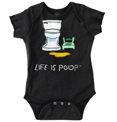 Potty Train Romper Bodysuit-Direct To Garment Print-Brisco Baby