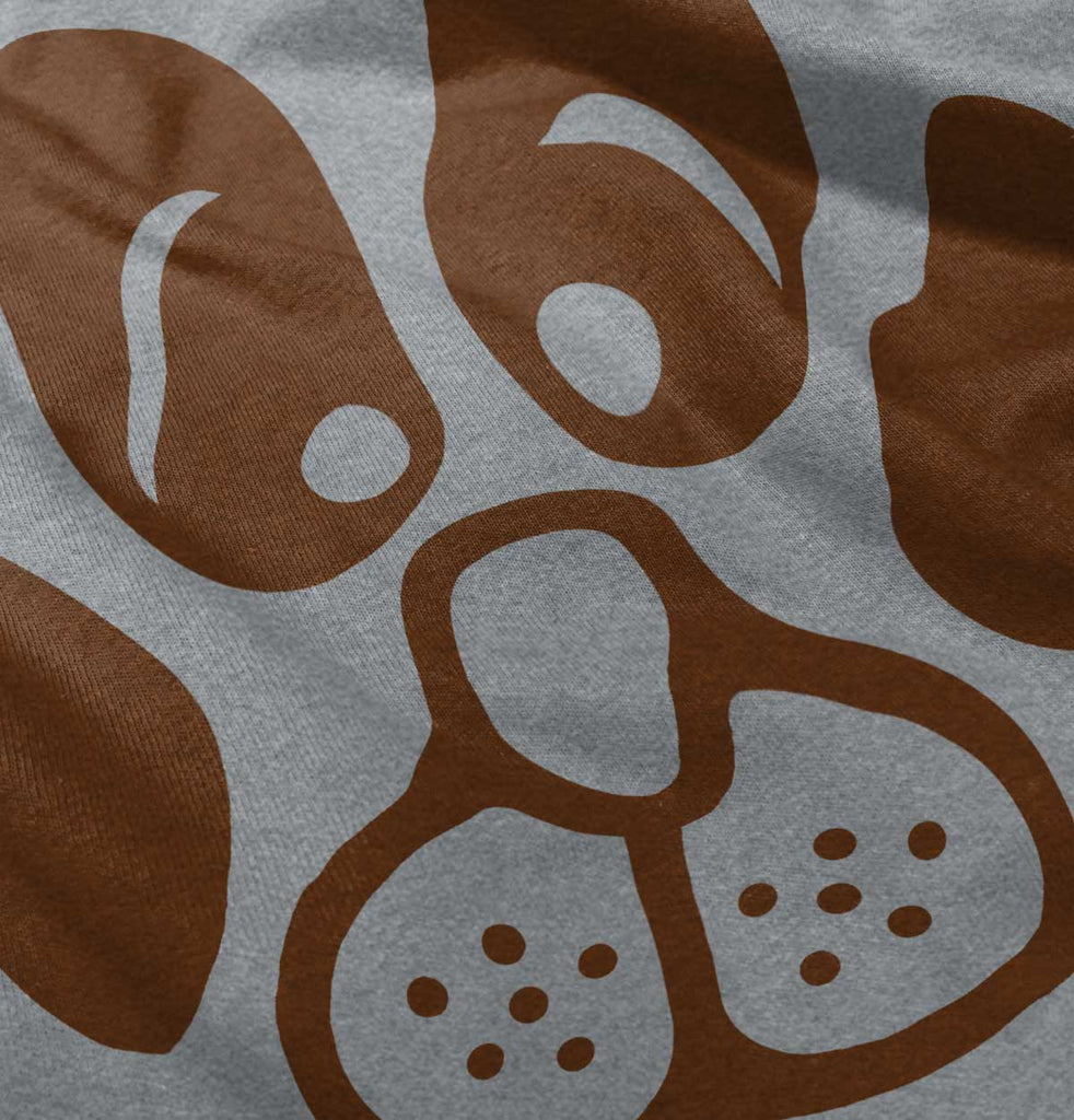 Paw Print Puppy Romper Bodysuit-Direct To Garment Print-Brisco Baby