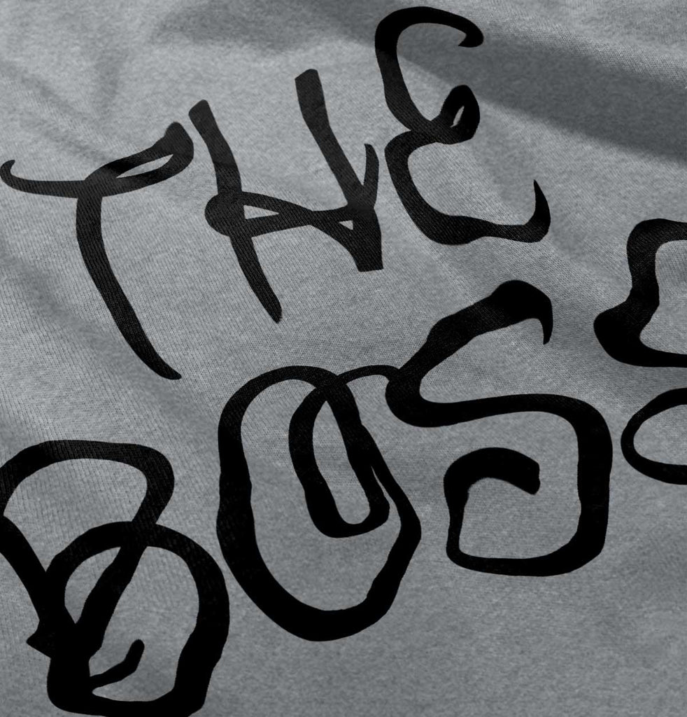 The Boss Infant Toddler T Shirt-Direct To Garment Print-Brisco Baby