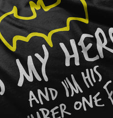 Bat Hero Infant Toddler T Shirt-Direct To Garment Print-Brisco Baby