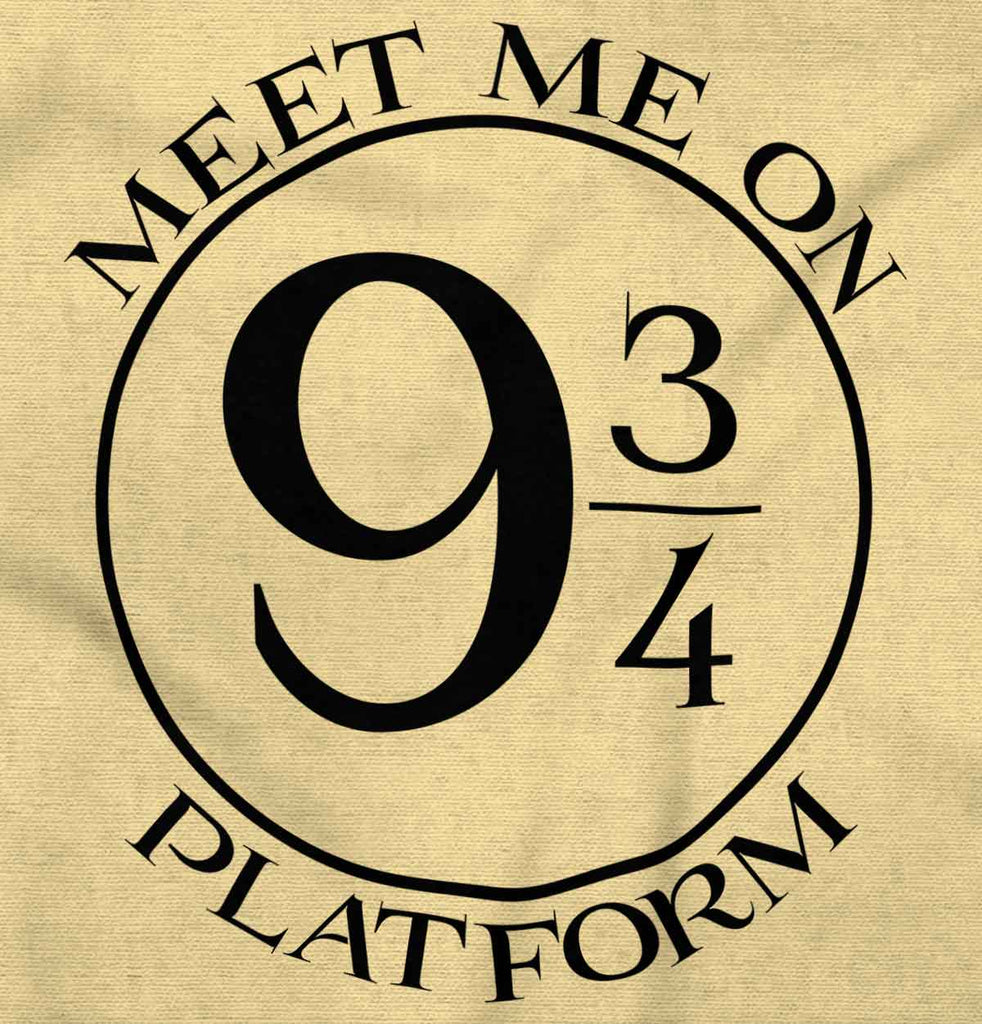 Meet Platform 9 3/4 Romper Bodysuit-Direct To Garment Print-Brisco Baby