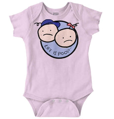 Boy and Girl Logo Romper Bodysuit-Direct To Garment Print-Brisco Baby