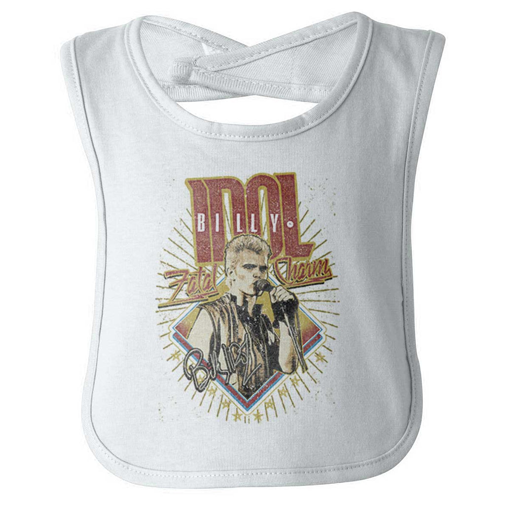 Fatal Charm Infant Baby Bib-Direct To Garment Print-Brisco Baby