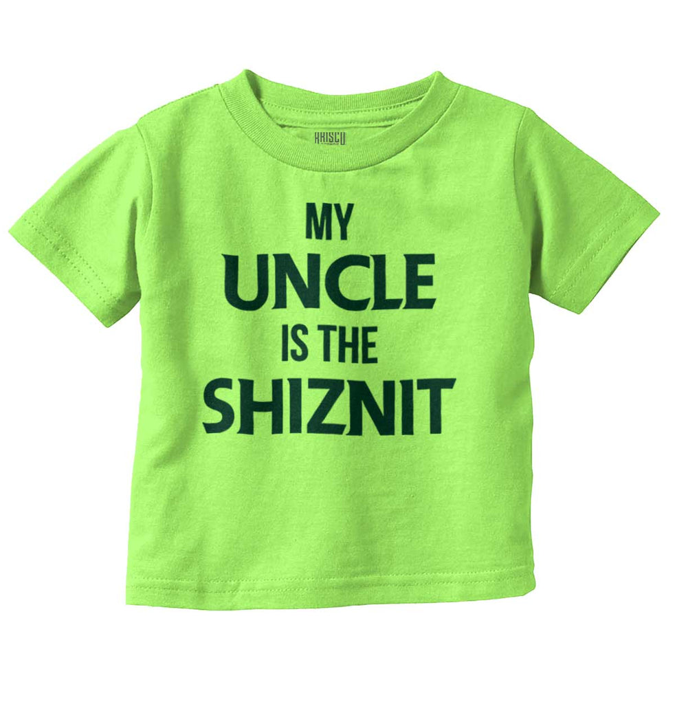 Uncle Shiznit Infant Toddler T Shirt-Direct To Garment Print-Brisco Baby