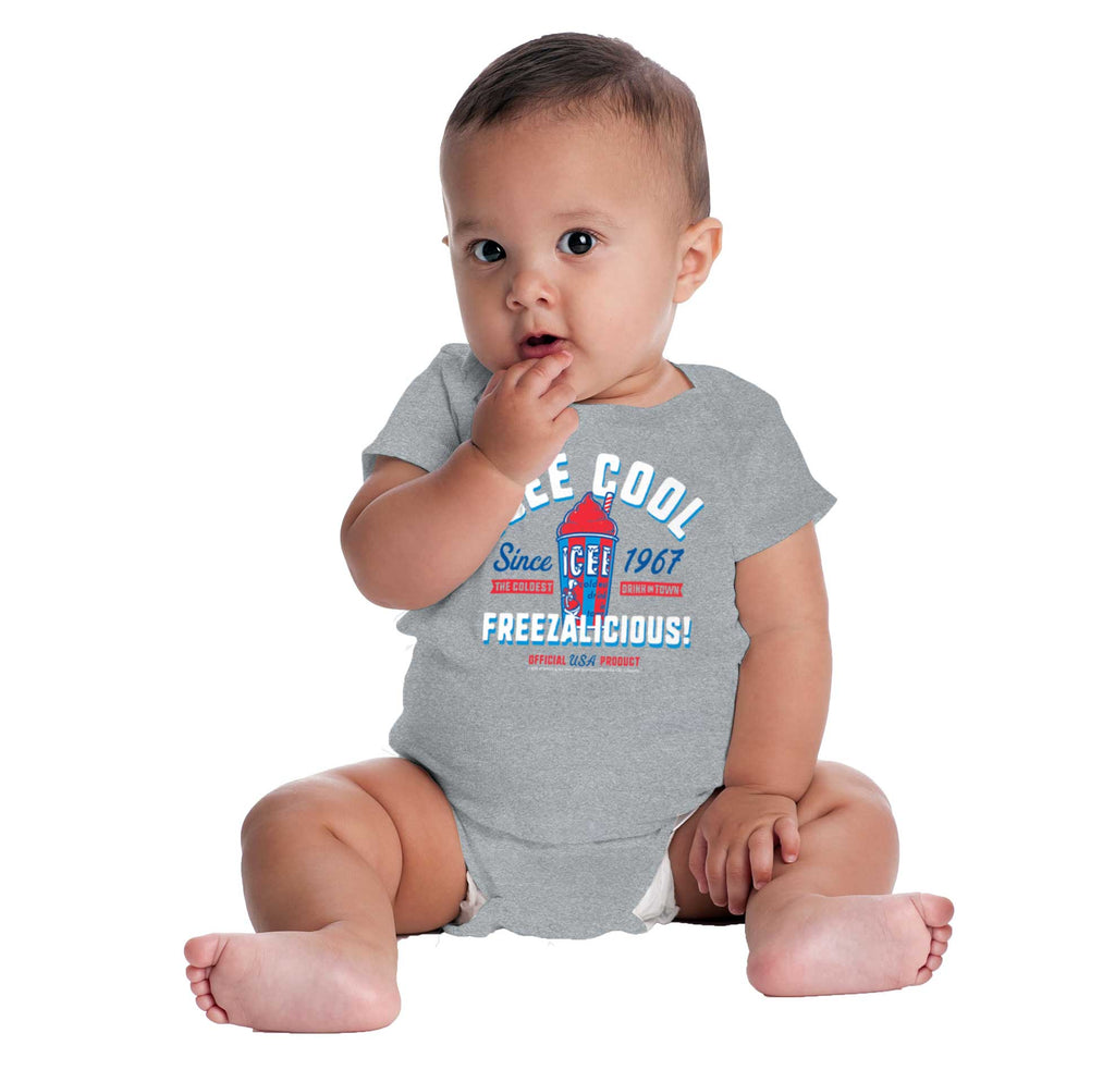 Freezalicious Romper Bodysuit-Direct To Garment Print-Brisco Baby