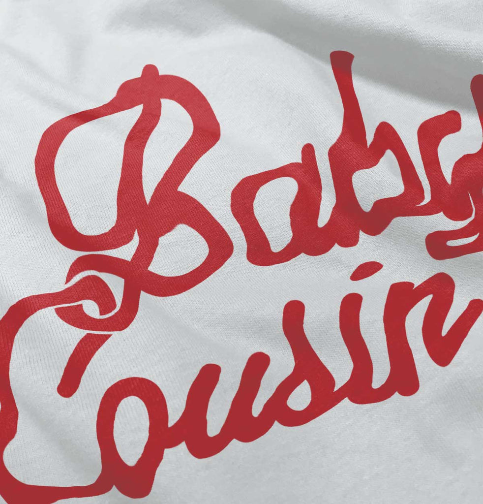 Baby Cousin Infant Baby Bib-Direct To Garment Print-Brisco Baby