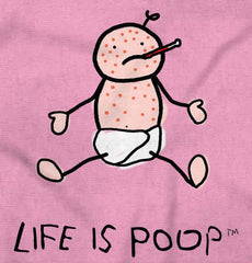 Chicken Pox Infant Toddler T Shirt-Direct To Garment Print-Brisco Baby