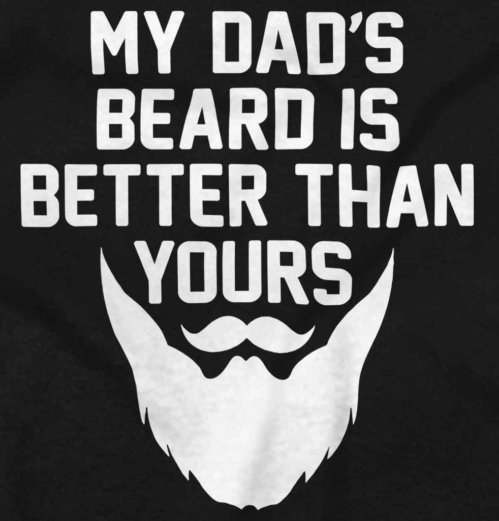 Dad's Beard Romper Bodysuit-Direct To Garment Print-Brisco Baby