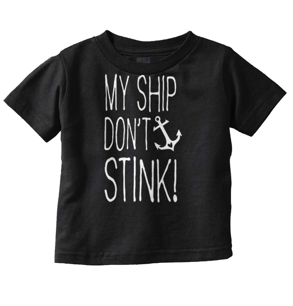 My Ship Infant Toddler T Shirt-Direct To Garment Print-Brisco Baby