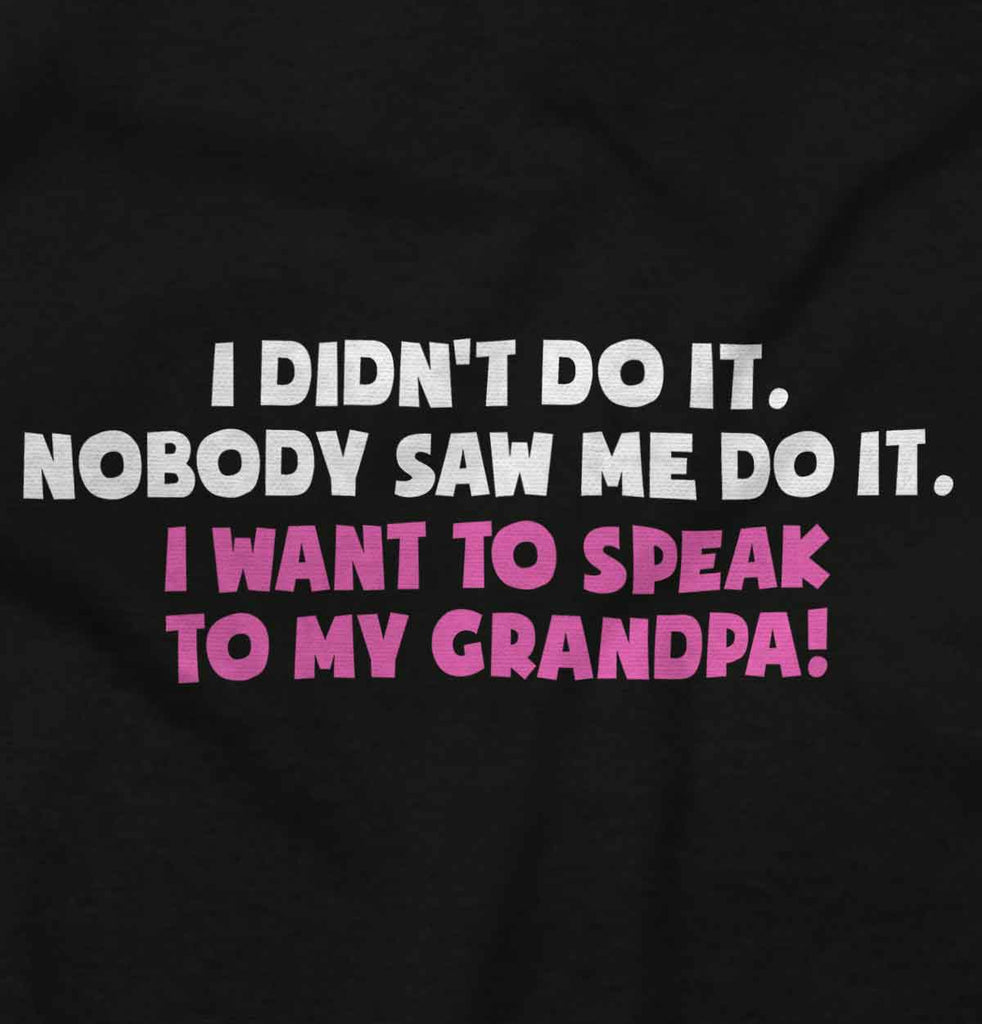 I Didn't Do It Toddler Ruffled Trim T-Shirt-Direct To Garment Print-Brisco Baby