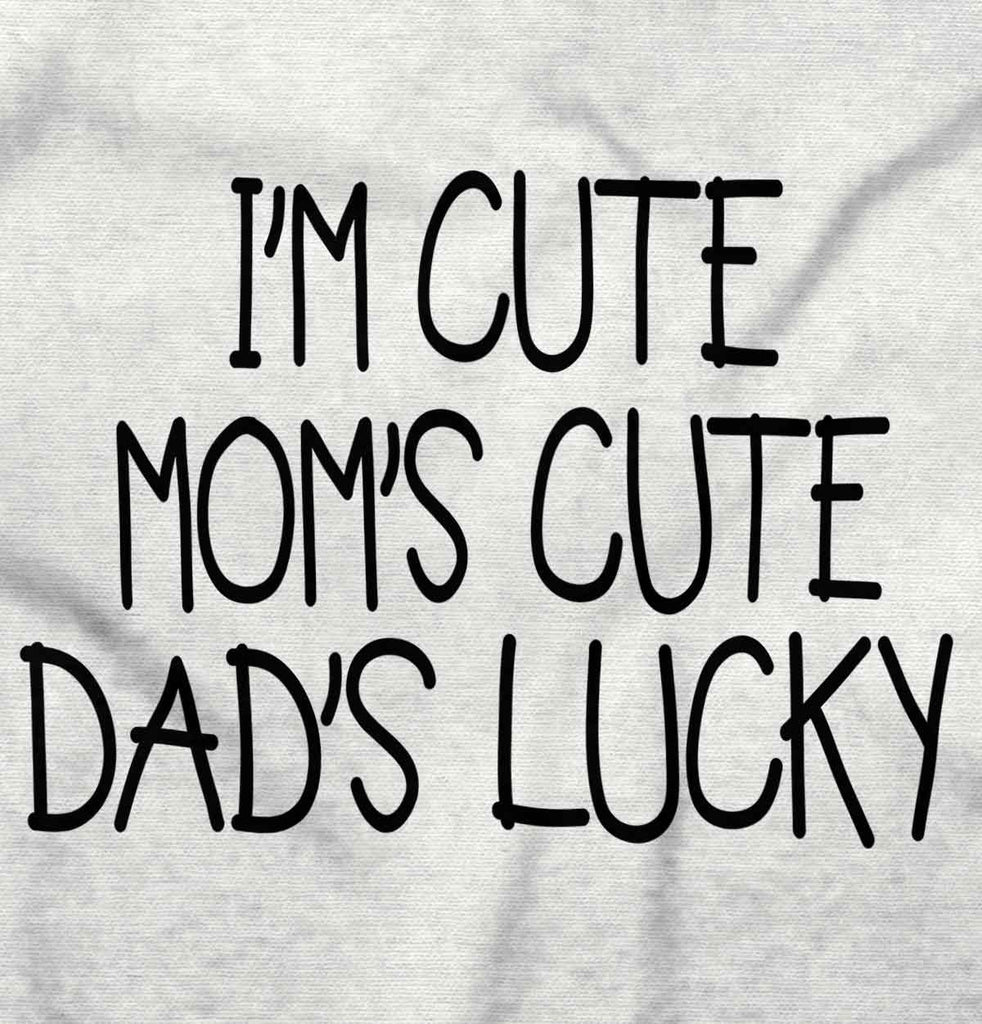 Dad's Lucky Infant Toddler T Shirt-Direct To Garment Print-Brisco Baby