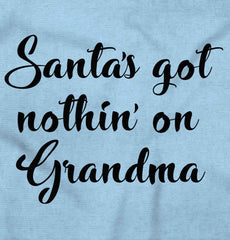 Nothin' On Grandma Infant Toddler T Shirt-Direct To Garment Print-Brisco Baby
