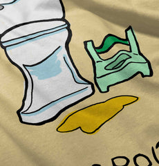 Potty Train Romper Bodysuit-Direct To Garment Print-Brisco Baby