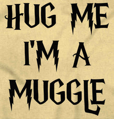 Hug Me I'm A Muggle Romper Bodysuit-Direct To Garment Print-Brisco Baby