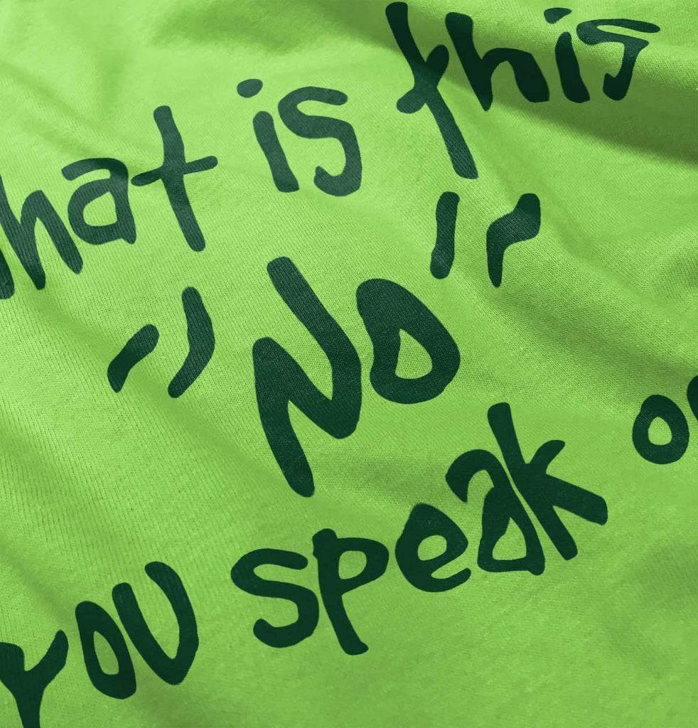 What is No Romper Bodysuit-Direct To Garment Print-Brisco Baby