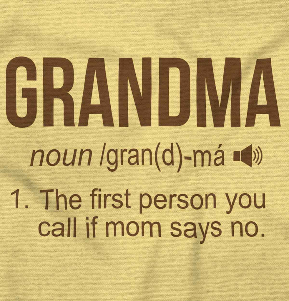 Grandma Infant Toddler T Shirt-Direct To Garment Print-Brisco Baby